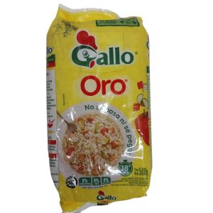 ARROZ GALLO ORO      x 500 g.