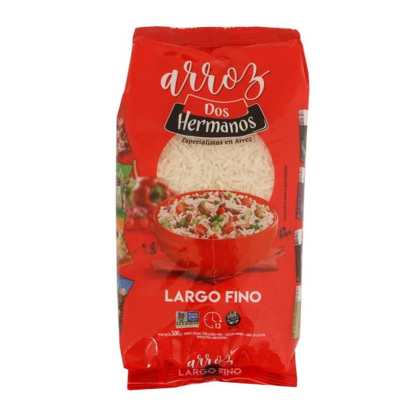 ARROZ 2 HERMANOS LARGO FINO x1K.