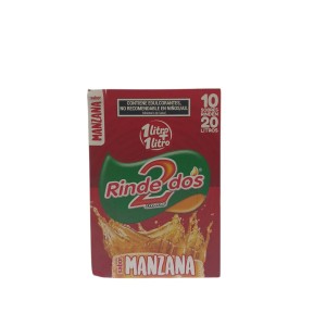 JUGO RINDE DOS SOBRE xun. MANZANA
