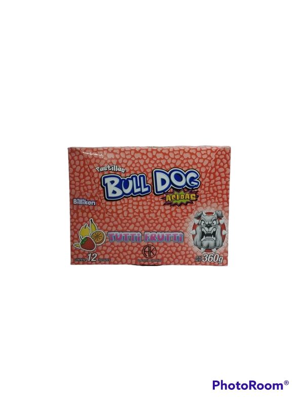 CARAM. PASTILLAS BULL DOG 12x30g.