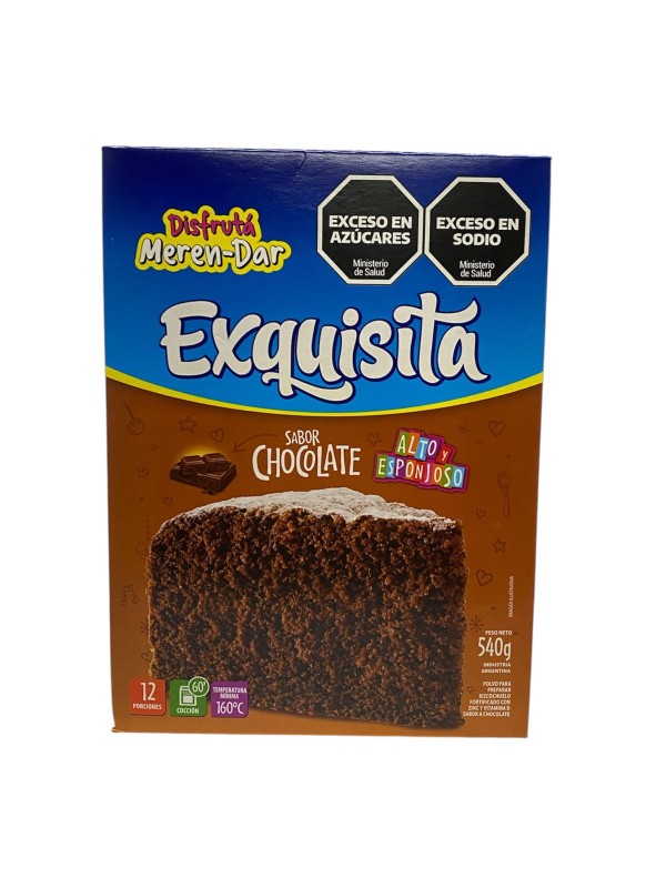 BIZCOCH. EXQ. CHOCOLATE x540g.