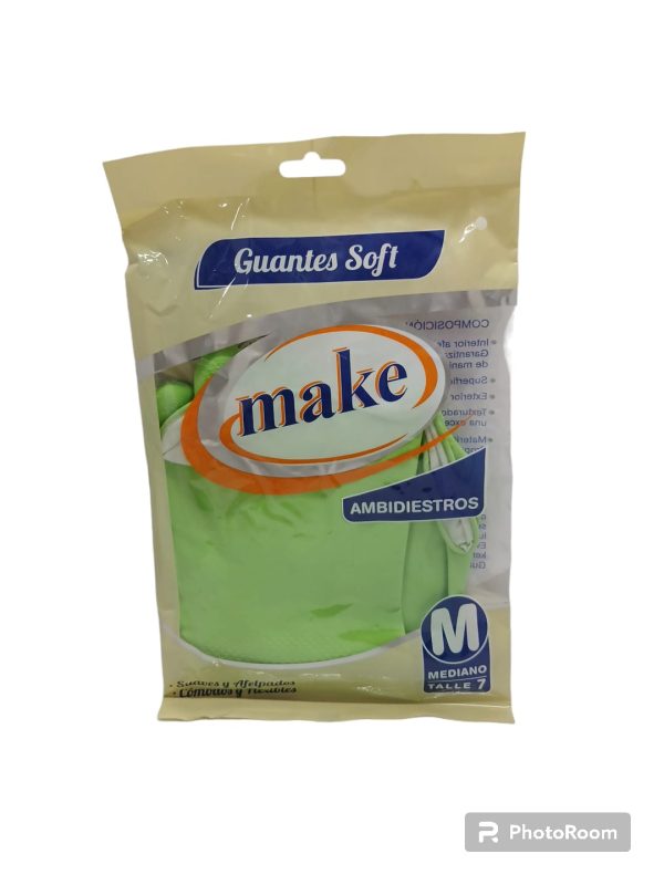 GUANTES GOMA MAKE FLEX ECON. AMB. xun.