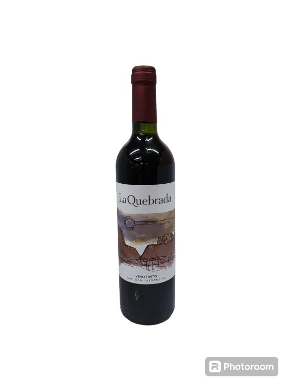 VINO LA QUEBRADA TINTO x750cc