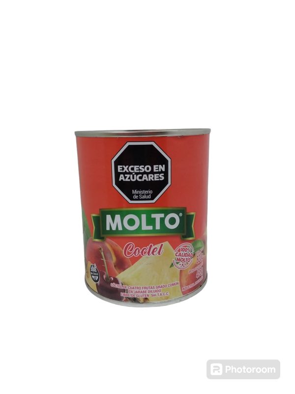 COCTEL FRUTAS MOLTO x820gr.