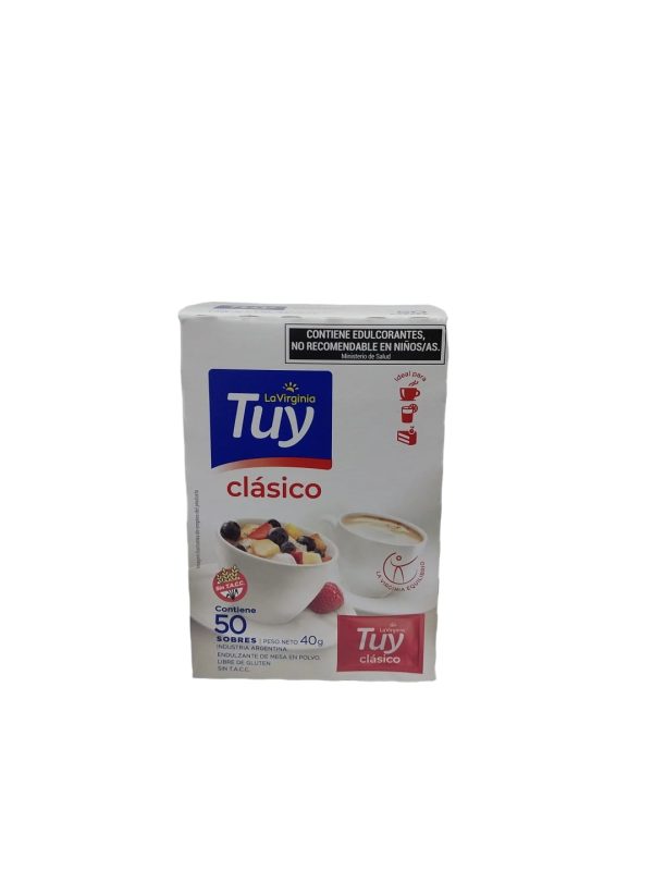 EDULC. TUY CLASICO POLVO SOBRE x50un.