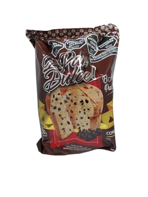 PAN DULCE Q.PAN CHIP CHOCOLAT x 400gr.