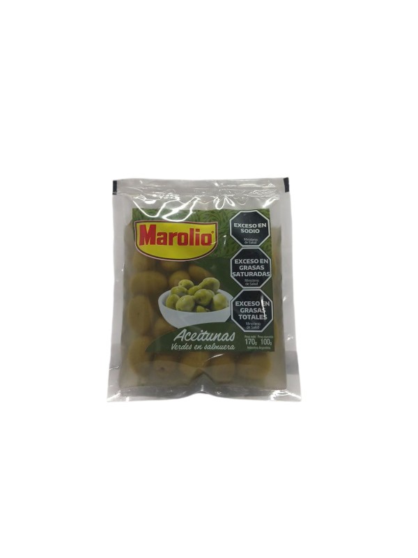ACEITUNAS MAROLIO VDE Sacx100g
