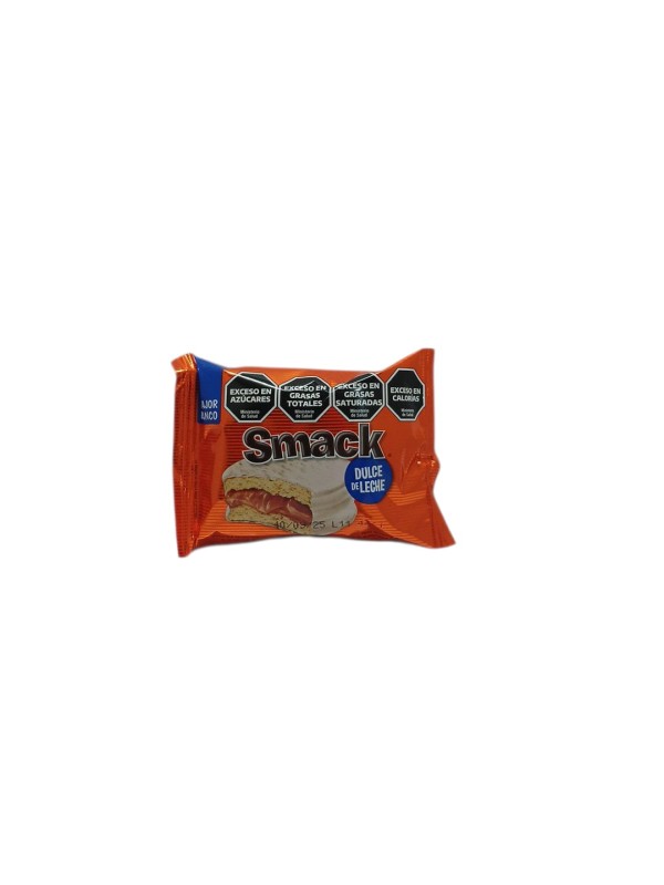 ALFAJOR SMACK RELL./DE.LE/CHOC MANI 24x50/60g.