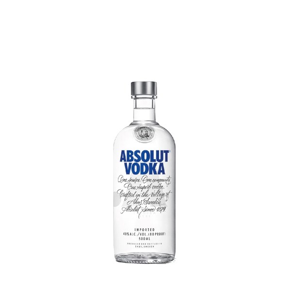 VODKA ABSOLUT CLASICO x 500cc