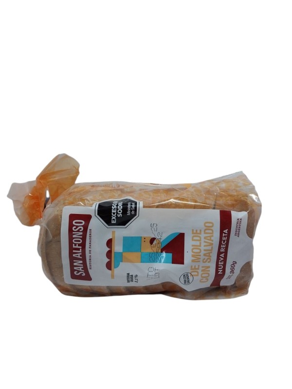 PAN LACTEADO SAN ALFONZO SALV.x540g.