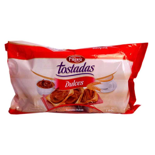 TOSTADAS GLUT. FIRENZE x 180g.