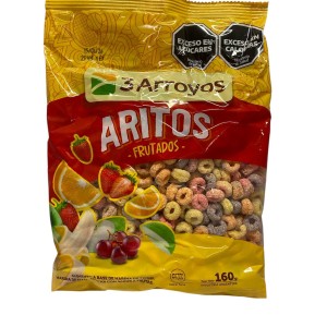 CEREAL ARITOS FRUT.TRES ARROYOSx160g