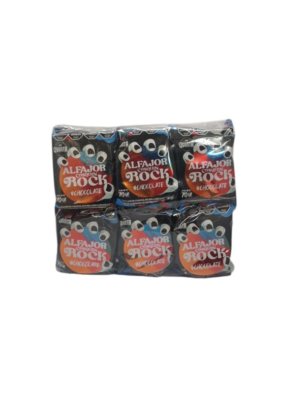 ALFAJOR COSQUIN ROCK x50g.