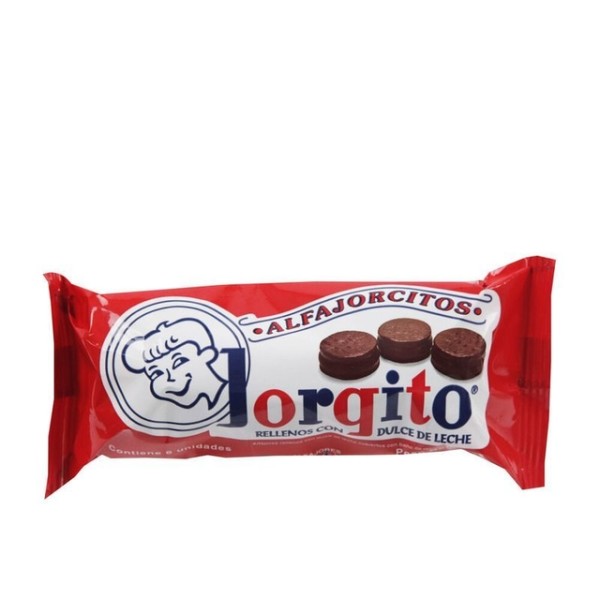 ALFAJOR JORGITO GLAC/CHO/MOU x6un
