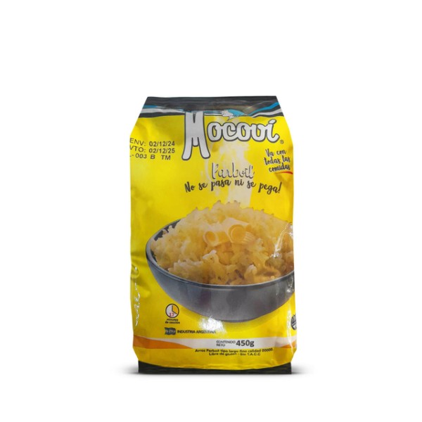 ARROZ MOCOVI PARBOIL 00000 x 450g.