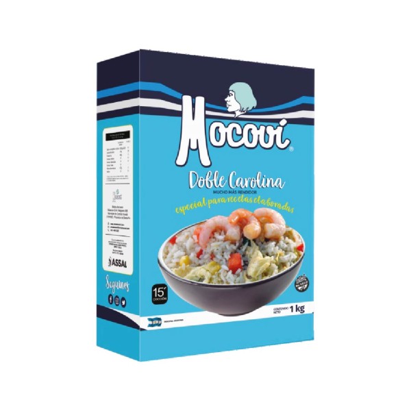 ARROZ MOCOVI FORTUNA  ESTUCHE x1Kg.