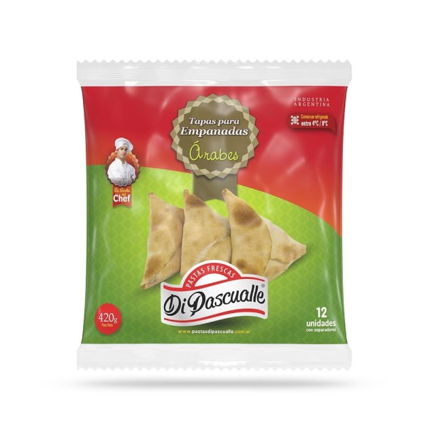TAPAS P/EMPANADAS ARABES DI PASCUALLE
