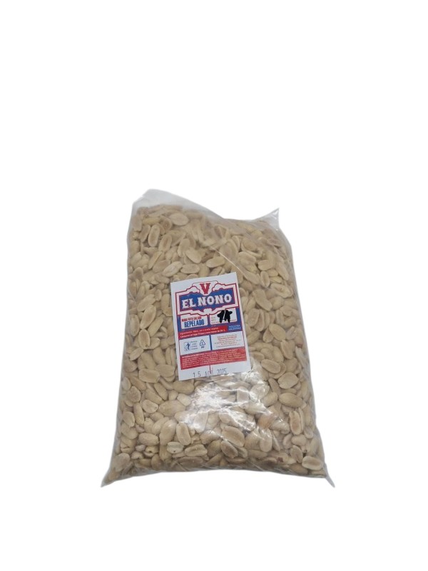 MANI SALADO EL NONO SIN PIEL x 1Kg.