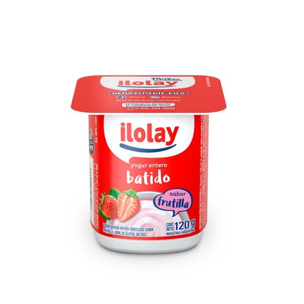 YOGURT ILOLAY VASO x 120g.