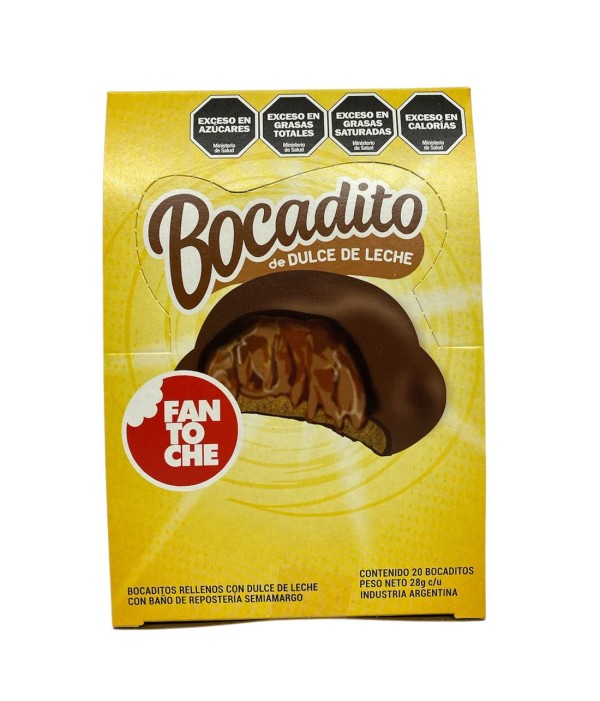 BOCADITO FANTOCHE D.LECHE x20un.