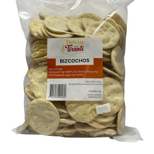 GALLETAS BIZCOC. TIRANTI x500g.